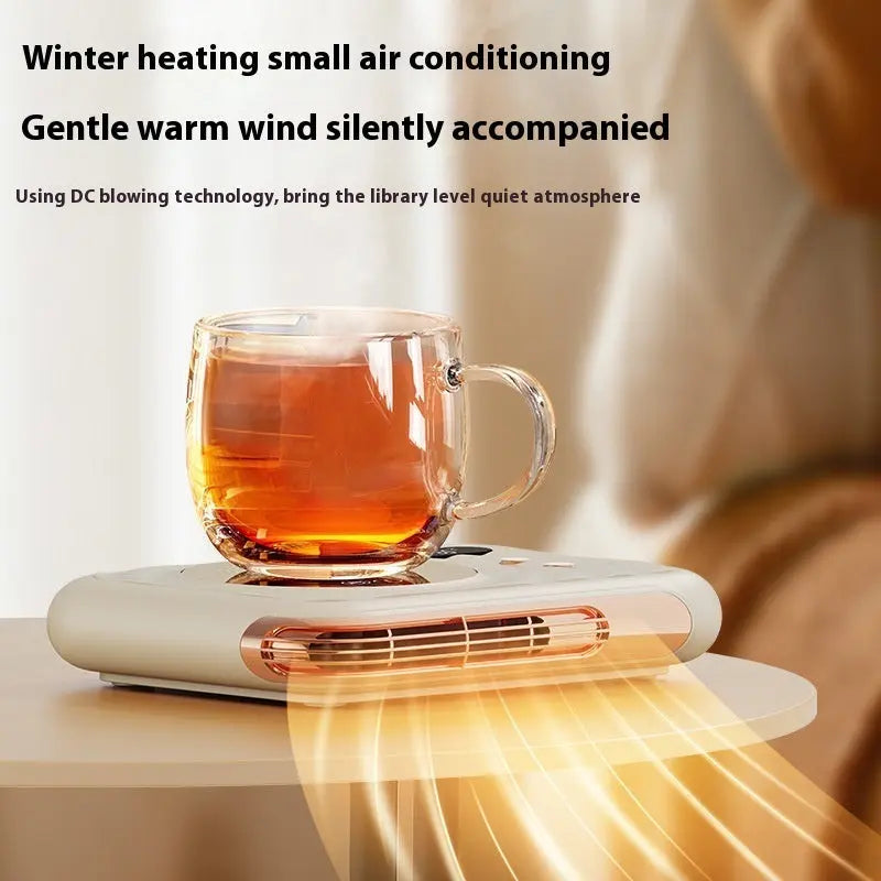 Two-in-one Home Warm Air Blower Desk Thermal Cup Pad Dayli Reflection Dayli Reflection